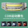 The new cross-border COB sports night running waist bag light, front light illumination, taillight warning, TYPE-C charging reflective strip design Specification image